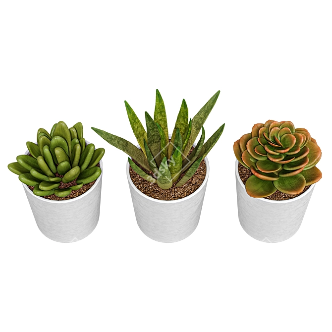 FEJKA Artificial Plant in Pot 3D model image 3