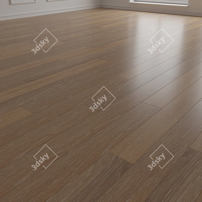 3D Parquet Laminate Collection 3D model image 2