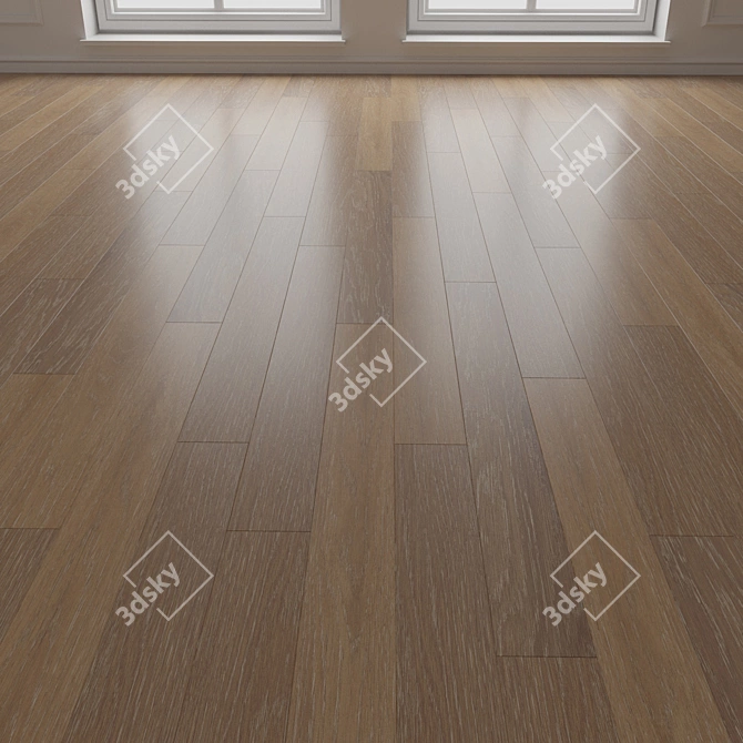 3D Parquet Laminate Collection 3D model image 3