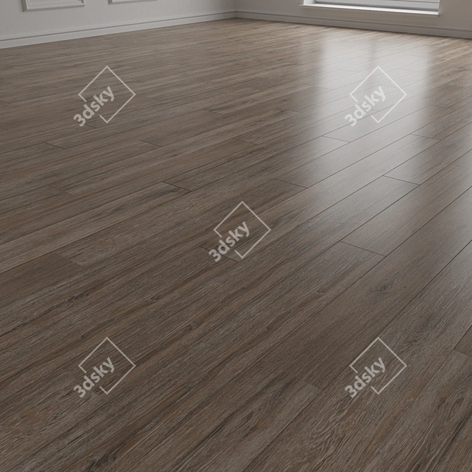  Ламинат Паркет 13: Напольное покрытие 3D model image 2
