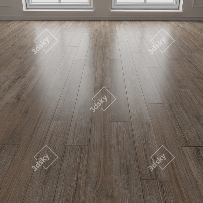  Ламинат Паркет 13: Напольное покрытие 3D model image 3