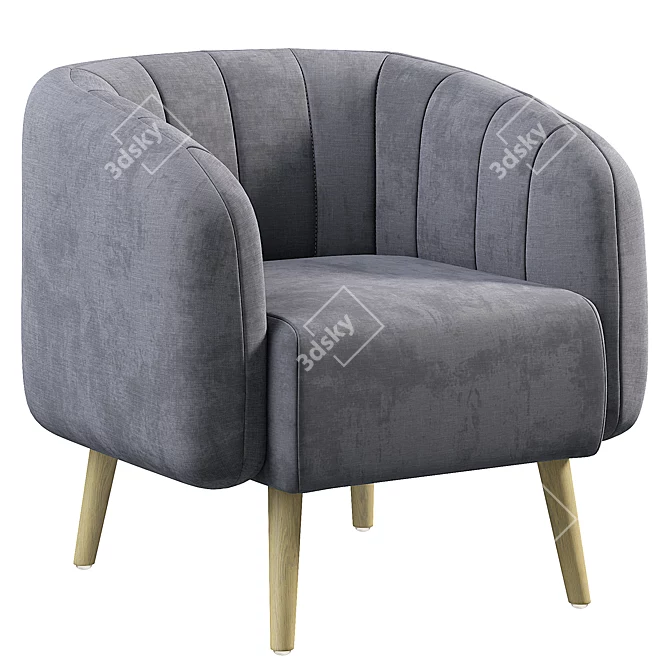 Modern Armchair 2014 in Corona 3D model image 1
