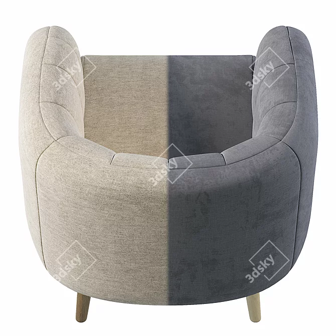 Modern Armchair 2014 in Corona 3D model image 5