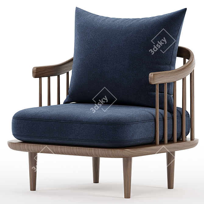 Modern Fly Chair & Tradition 3D model image 1