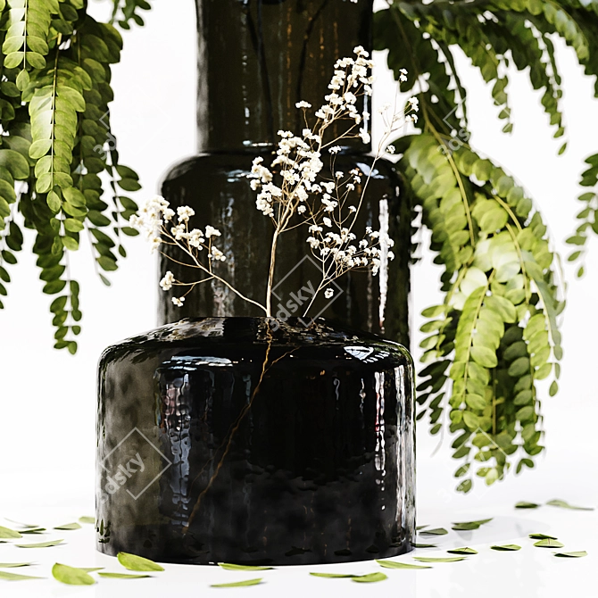 Sophisticated Indoor Plant Model 3D model image 2