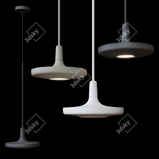 Elegant Lampatron Noble Design Light 3D model image 2