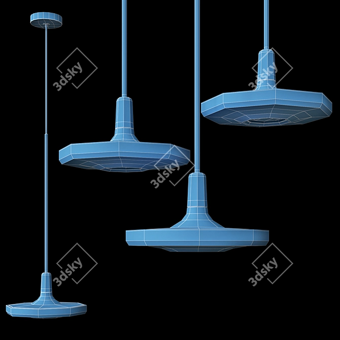 Elegant Lampatron Noble Design Light 3D model image 5