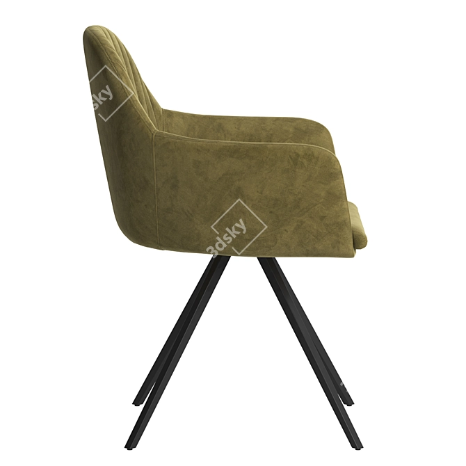 Modern Dylan Task Chair: Corona 3D model image 4