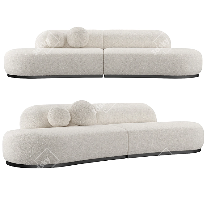 Eichholtz Sofa Björn S Bundle 3D model image 1