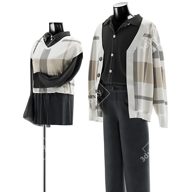  Modern Mannequin Model 2017 3D model image 2