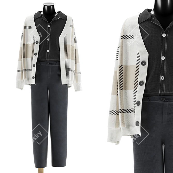  Modern Mannequin Model 2017 3D model image 5