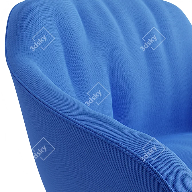 Sustainable Babila XL Armchair 3D model image 4