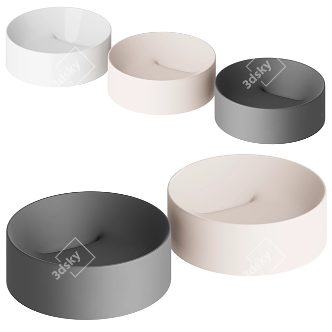Elegant FALPER FONTANA Sink 3D model image 1