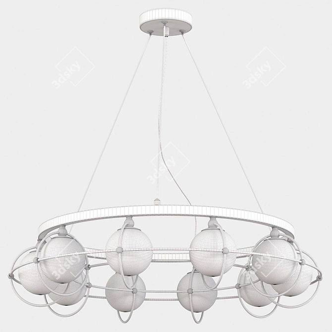 Maytoni Carcass Pendant Lamp: Elegant Lighting Option 3D model image 1