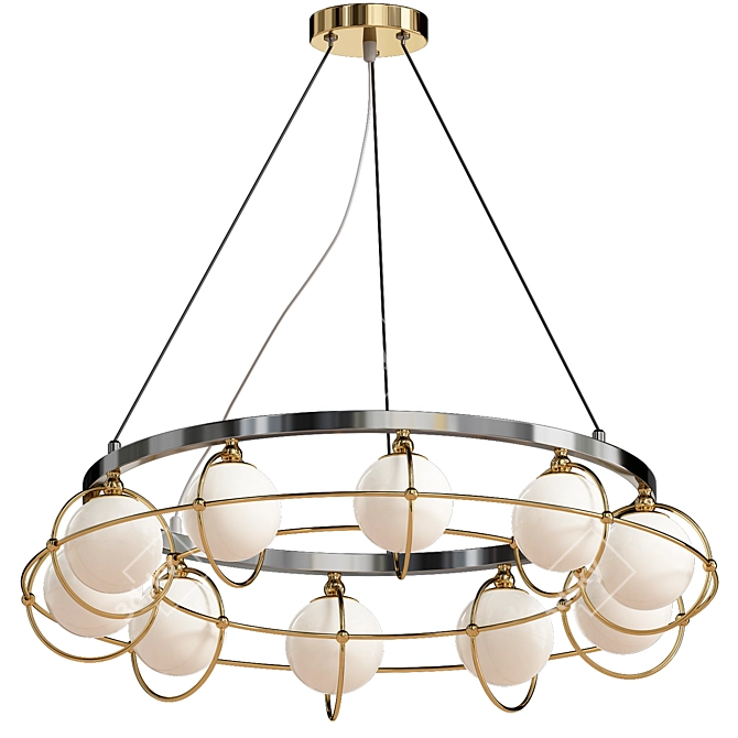 Maytoni Carcass Pendant Lamp: Elegant Lighting Option 3D model image 2