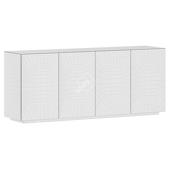 De Castelli Sculpt Living Room Cabinet 3D model image 3