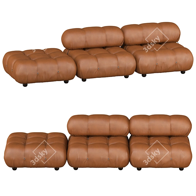 Modern Modular B&B Italia Sofa 3D model image 5