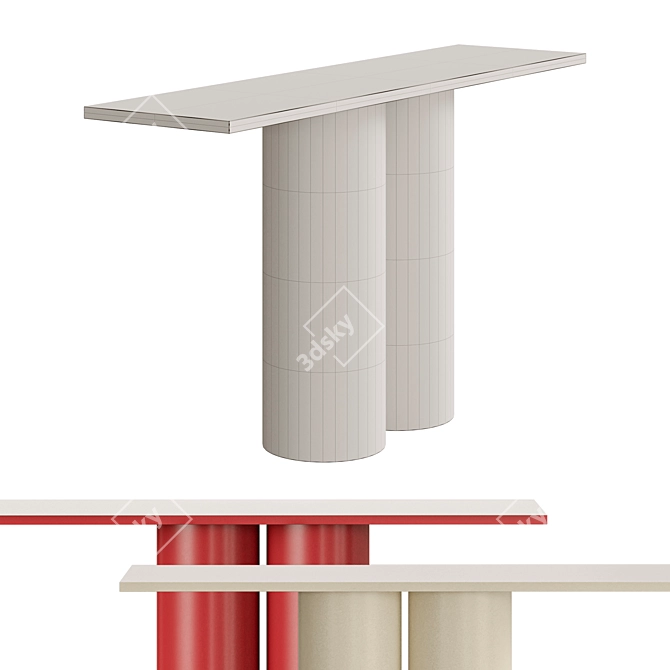 Stylish Console | Original Design 3D model image 1