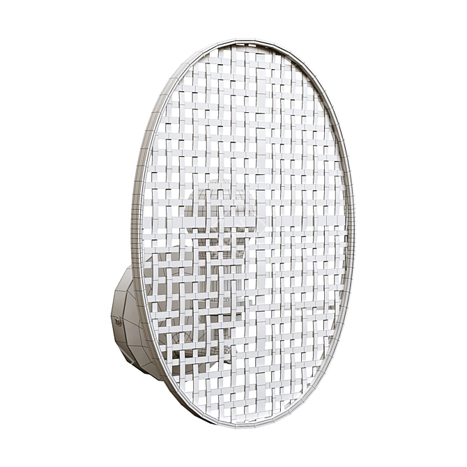 Bamboo Wall Sconce, Katia 3D model image 1