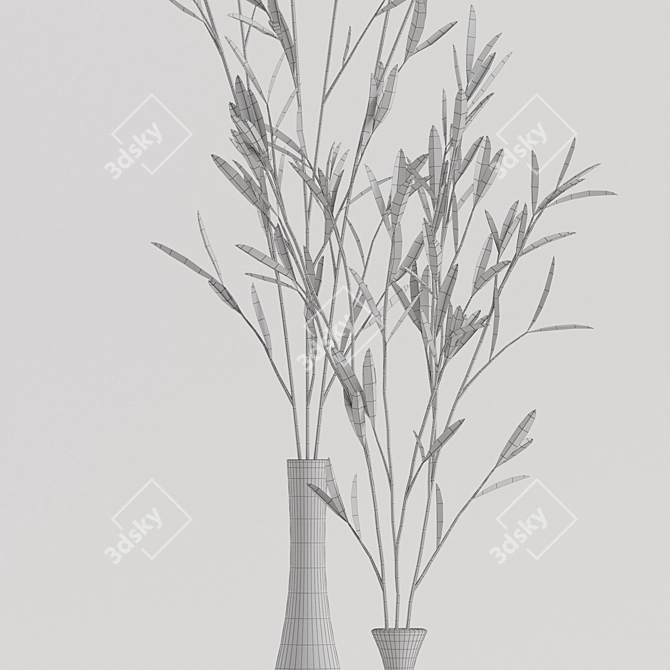 Floral Beauty 22 - Handcrafted Bouquet 3D model image 2