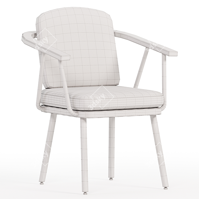 Modern PARLA AKKA Chair 2017 3D model image 3