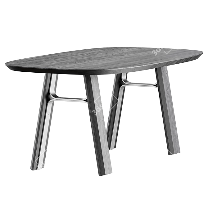 Haute Couture BRIDGE Table 3D model image 2
