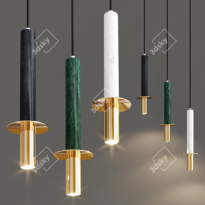  Modern Hanging Cloyd CLARNET Light 3D model image 1