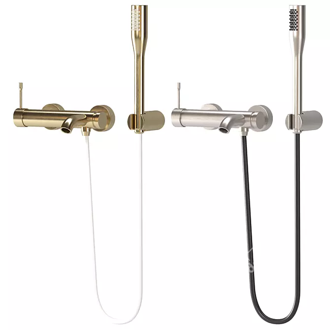Modern GROHE ESSENCE Faucet Set 3D model image 3
