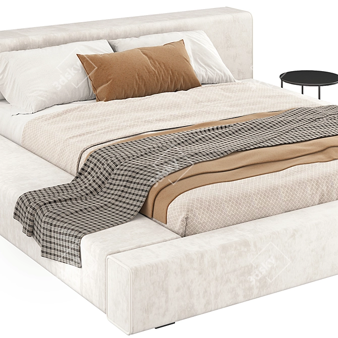 Transformable Divani Wall Bed 3D model image 1