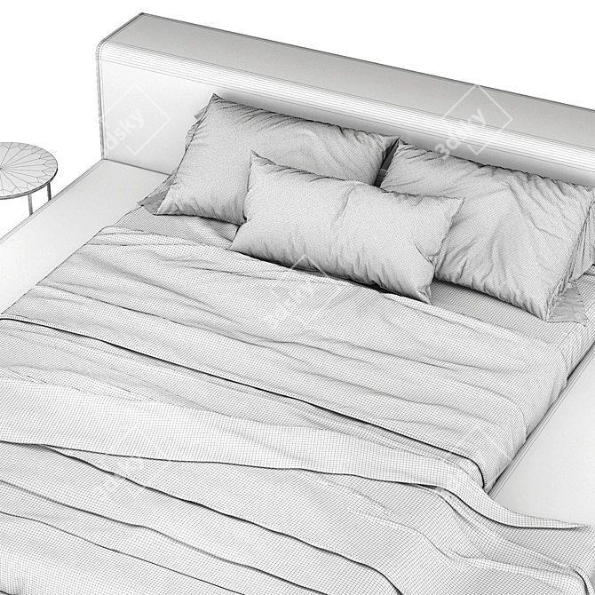 Transformable Divani Wall Bed 3D model image 3