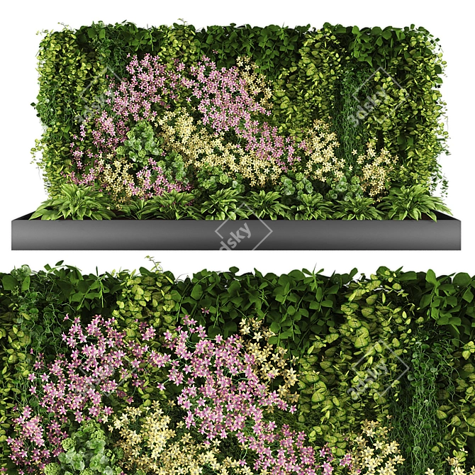 Vertical Garden 3D Model Render 3D model image 1