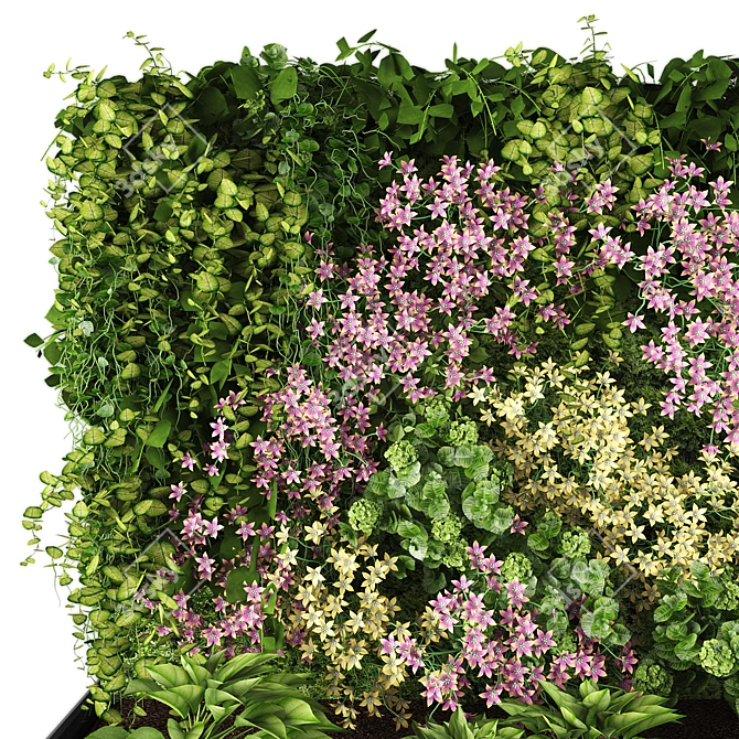 Vertical Garden 3D Model Render 3D model image 2