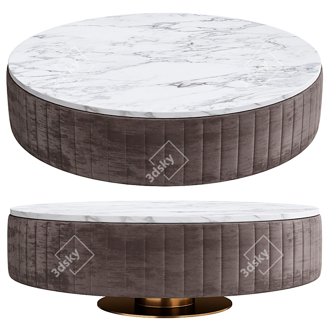 Sleek Giove Coffee Table_Beauty 3D model image 1