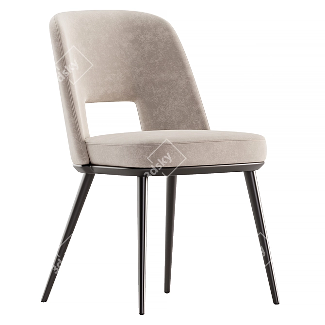 Modern Foyer Chair by Calligaris 3D model image 3