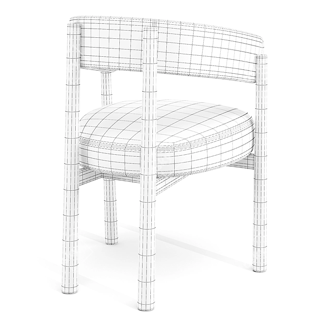 Dalya Bridge Chair by Coedition 3D model image 4