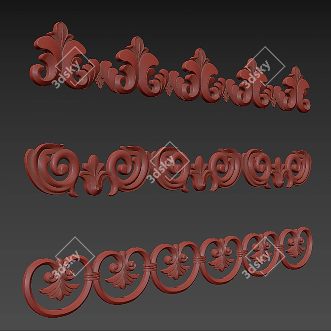 Ornament Pack 02: 3D Modeling 3D model image 6