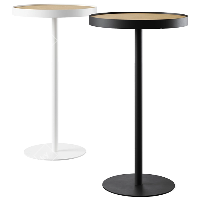 Cosmo Refine Bar Table 3D model image 1