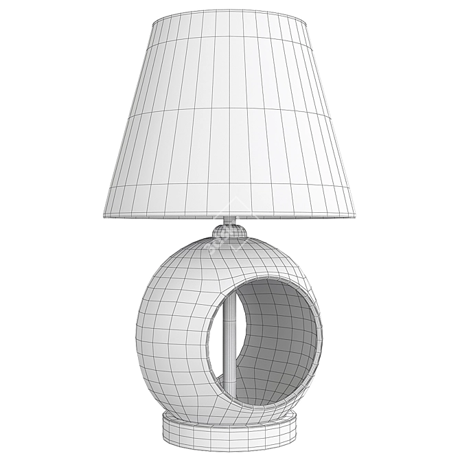 Sleek ALIA 2013 Desk Lamp 3D model image 2