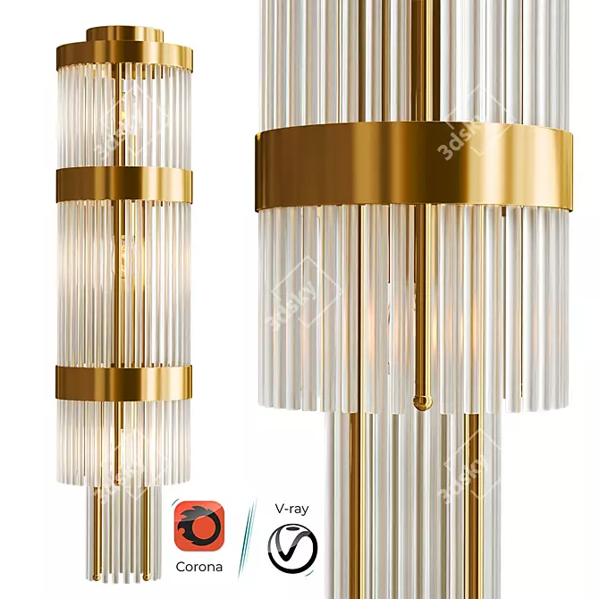 Modern Design Jannet 2013 Lamp 3D model image 5