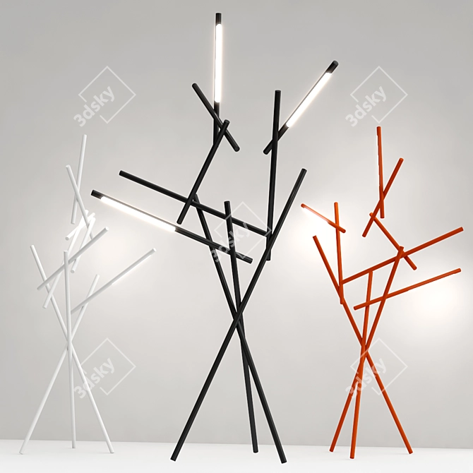Foscarini Tuareq Torsher Lighting Fixture 3D model image 3