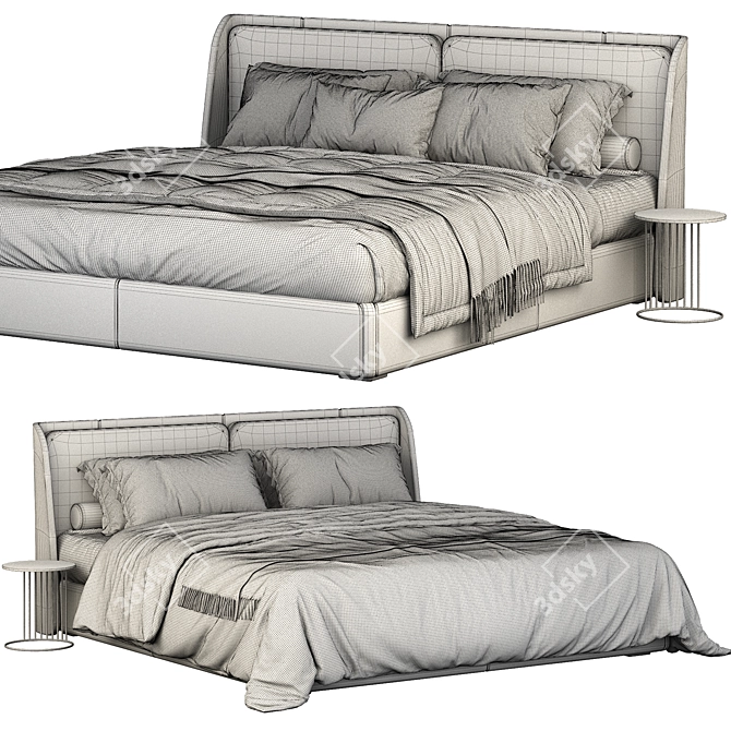 Modern 3D Furniture Models Pack 3D model image 5