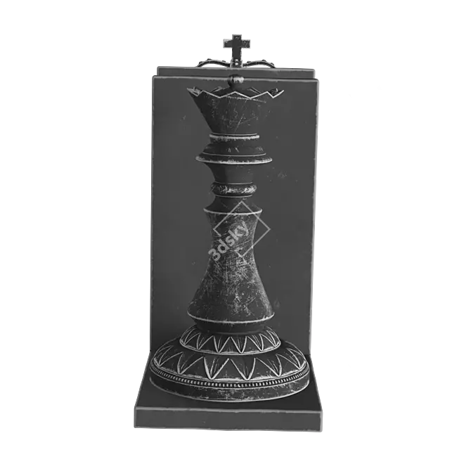 Modern Bookend 3D Model Max 3D model image 3