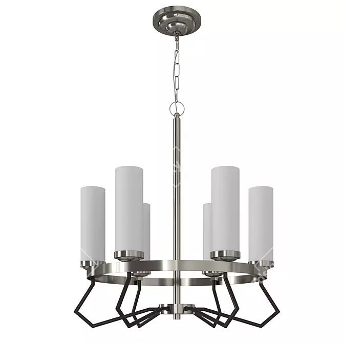 Lightstar Flume Pendant Chandelier 3D model image 1