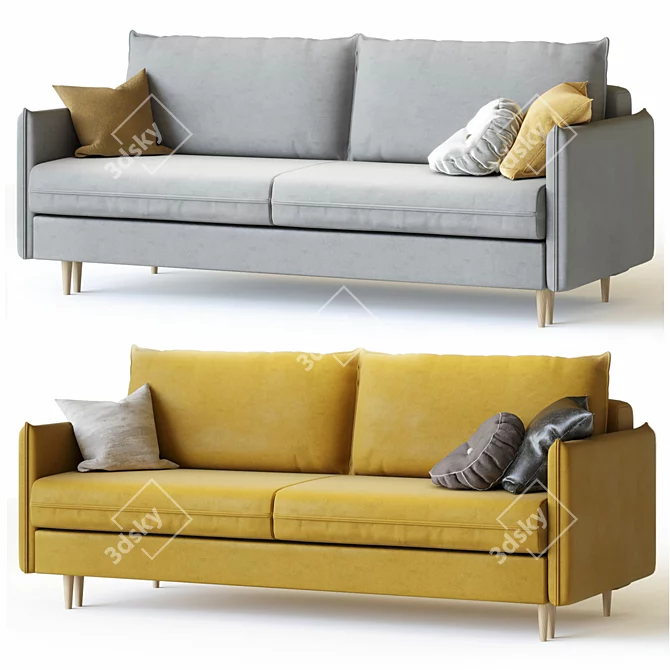 Slipson Sofa by Divan.ru 3D model image 2