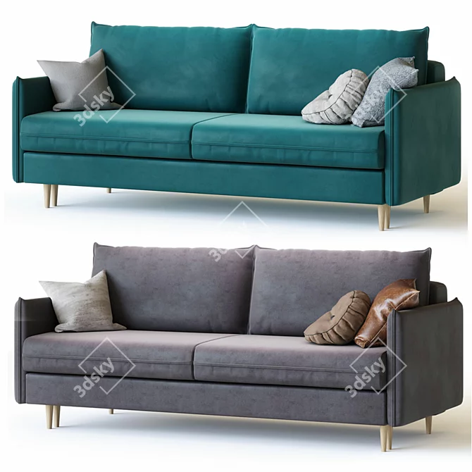 Slipson Sofa by Divan.ru 3D model image 3