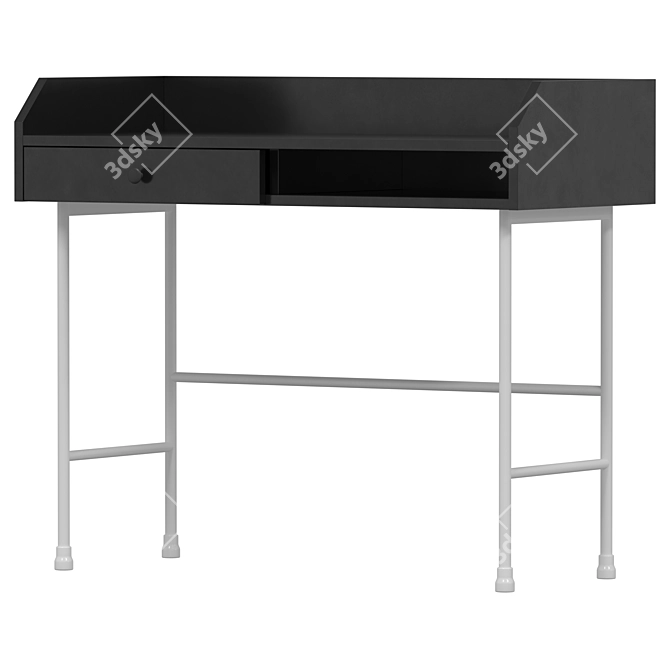IKEA HAUGA Writing Desk 3D model image 5