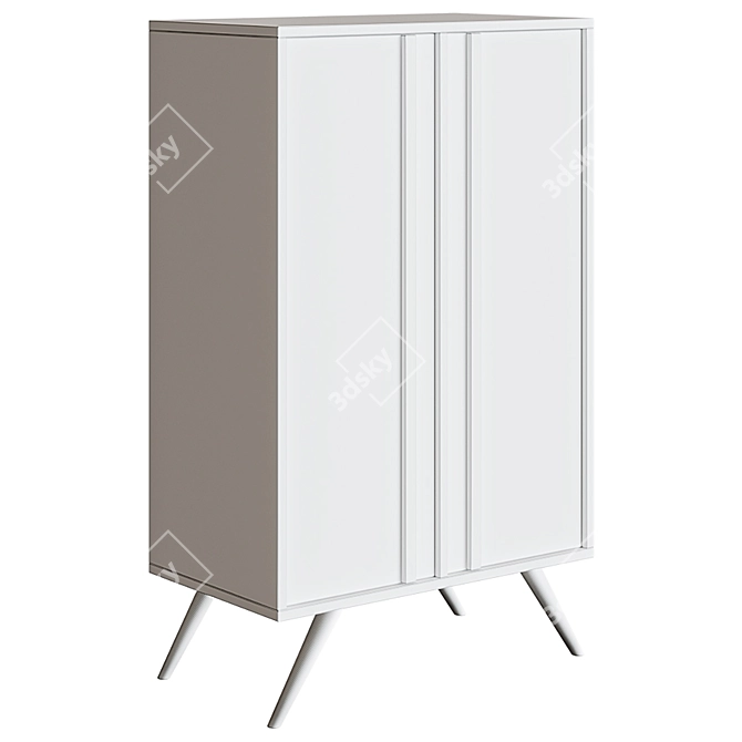 Corrigan Studio Shoe Cabinet 3D model image 2