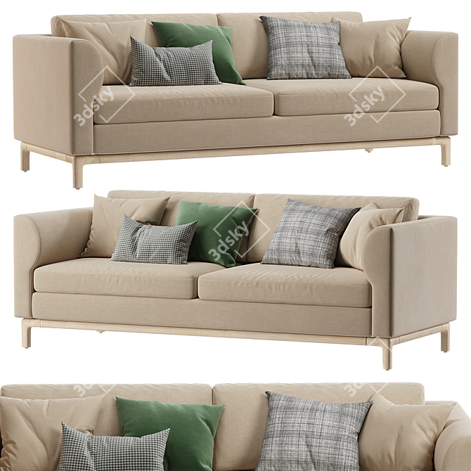 Contemporary Guide 82 Sofa 2014 3D model image 1