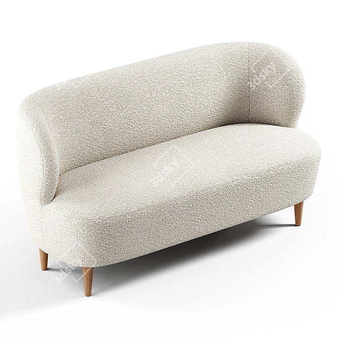 Seamless Textured 3D Furniture Files 3D model image 13