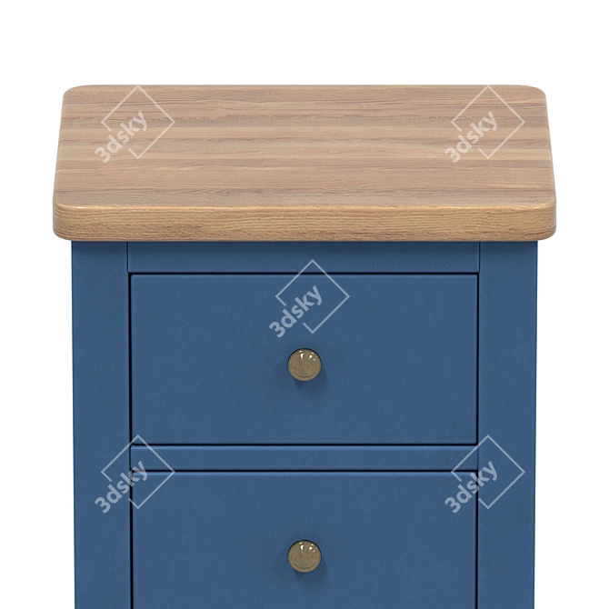 Jules Verne Nightstand (Low) 3D model image 5